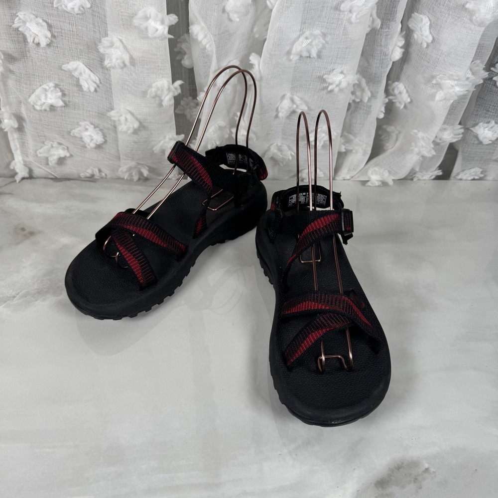 Merrell Python Hiking Sandals Red Black Air Cushion Comfort Gorpcore Outdoor‎ 9